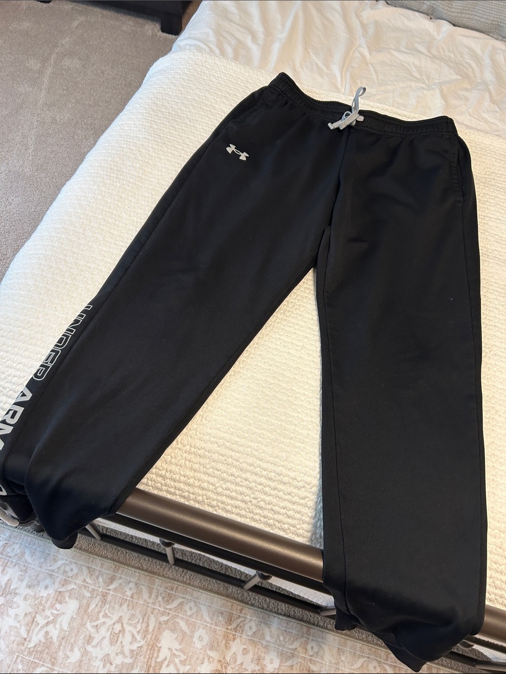 Under Armour Boys Black Performance Sweatpants